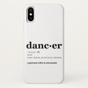 Funda Para iPhone X Definición de un bailarín
