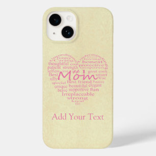 Funda Para iPhone 14 De Case-Mate Definición de un esquema de corazón-madre por part