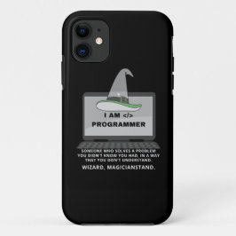 Funda Para iPhone 11 Definición divertida del programador