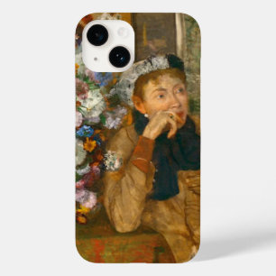Funda Para iPhone 14 De Case-Mate Degas, una mujer sentada al lado de una bolsa de f