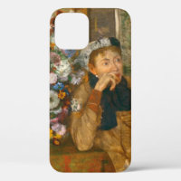 Degas, una mujer sentada al lado de una bolsa de f