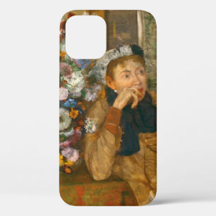 Funda Para iPhone 12 Degas, una mujer sentada al lado de una bolsa de f