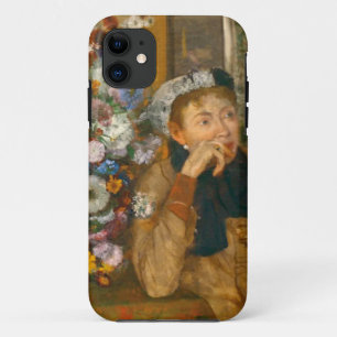 Funda Para iPhone 11 Degas, una mujer sentada al lado de una bolsa de f