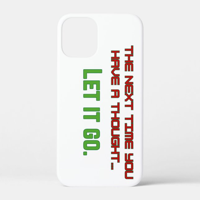 Funda De Case-Mate Para iPhone Deja ir (Reverso )
