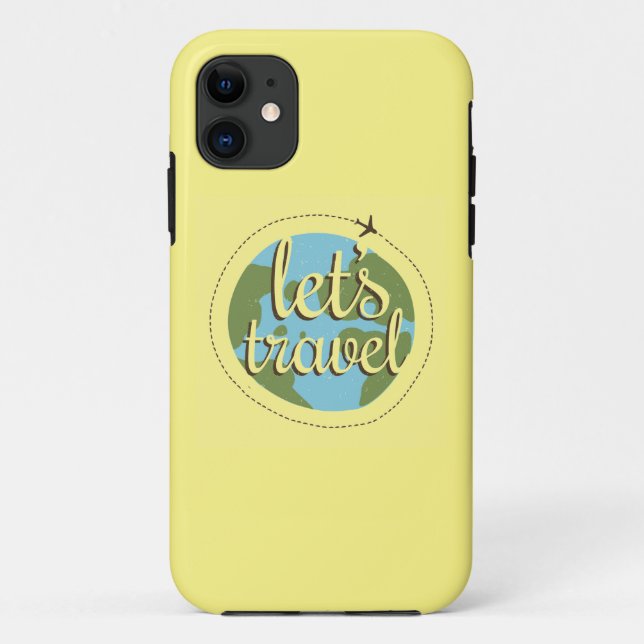 Funda De Case-Mate Para iPhone Deja para ir viaje (Reverso)