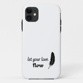 Funda Para iPhone 11 Deja que tu amor fluya