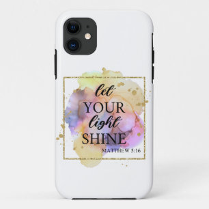 Funda Para iPhone 11 Deja que tu luz brille