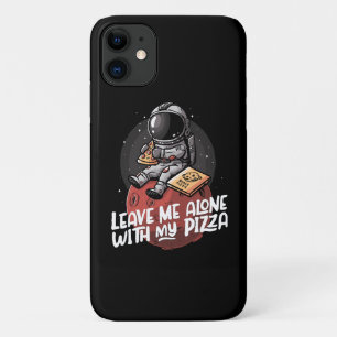 Funda Para iPhone 11 Déjame solo con mi pizza