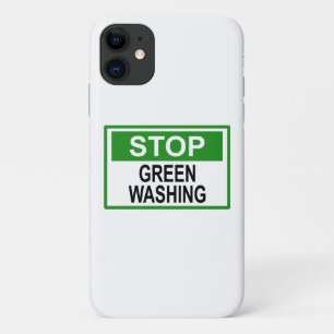 Funda Para iPhone 11 Dejar de lavar el Rótulo