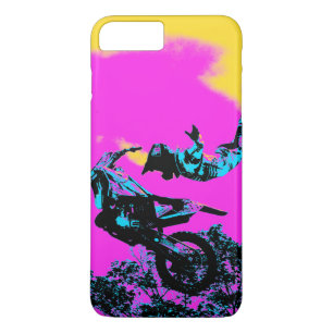 Funda Para iPhone 8 Plus/7 Plus Dejar ir - Truco de Motocross de Freestyle