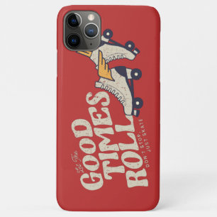 FUNDA PARA iPhone 11 PRO MAX DEJAR QUE LOS BUENOS TIEMPOS ROLLEN EL SKATE RETRO