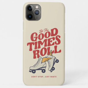 FUNDA PARA iPhone 11 PRO MAX DEJAR QUE LOS BUENOS TIEMPOS ROLLEN EL SKATE RETRO