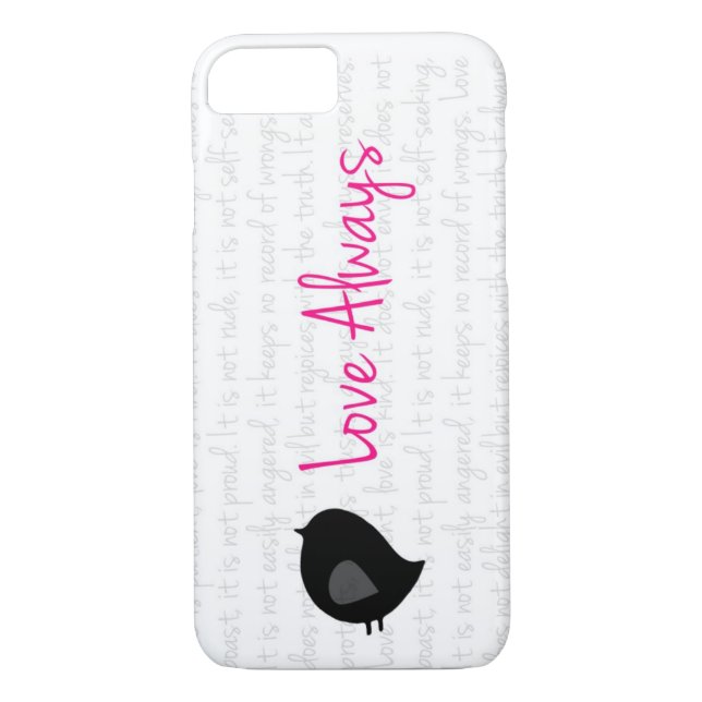 Funda De Case-Mate Para iPhone Del "amor caso del iPhone 6 siempre" (Reverso)