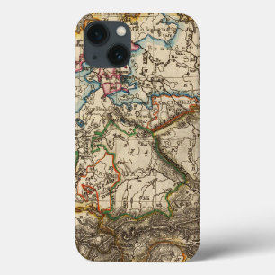 Funda Para iPhone 13 Del este - mapa europeo