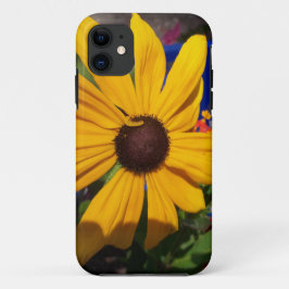 Funda Para iPhone 11 Delantero y centro de Black Oyed-Susan