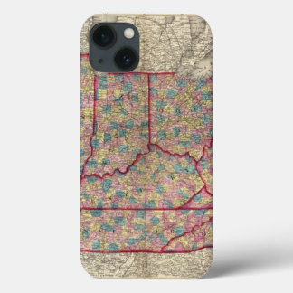 Funda Para iPhone 13 Delaware, Illinois, Indiana e Iowa