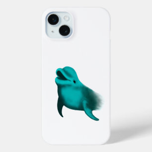 Funda Para iPhone 15 Mini Delfín Afortunado