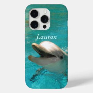 Funda Para iPhone 15 Pro Delfín sonriente