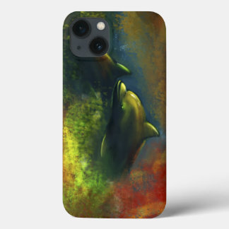 Funda Para iPhone 13 Delfines