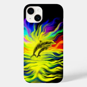 Funda Para iPhone 14 De Case-Mate Delfines en el Sol