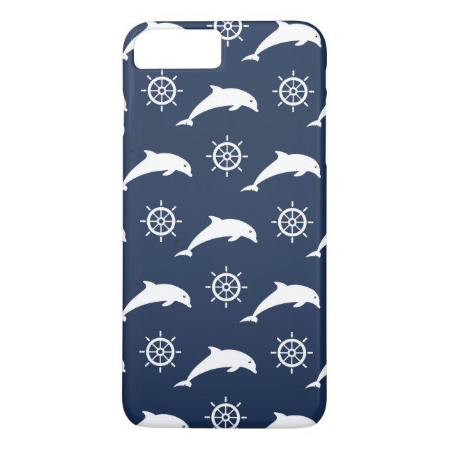 Funda De Case-Mate Para iPhone Delfínes en modelo del desfile (Reverso)