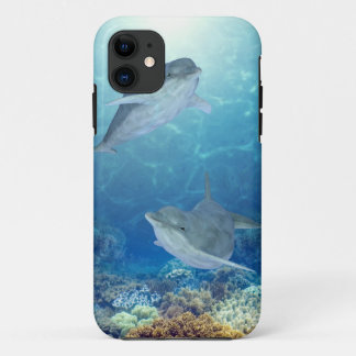Funda Para iPhone 11 delfínes felices