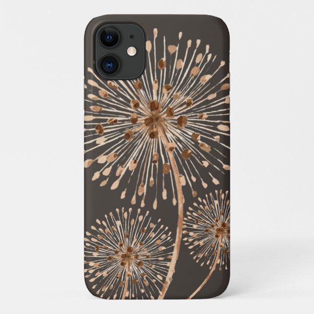 Funda De Case-Mate Para iPhone Delicadas Dandelions En El Viento (Reverso)