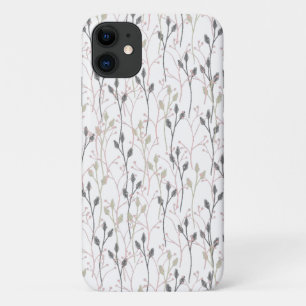 Funda Para iPhone 11 Delicado patrón floral en estuche suave de iphone