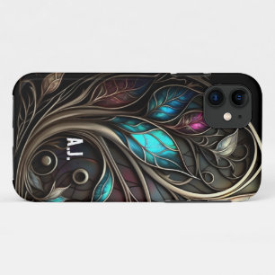 Funda Para iPhone 11 Delicia de arte metalizado