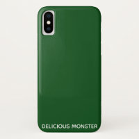 Delicioso nombre de color verde Monster