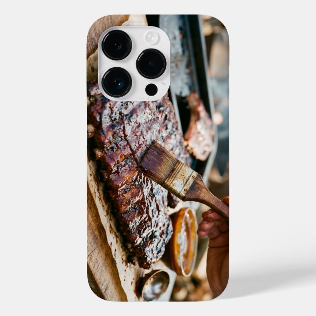 Funda De Case-Mate Para iPhone Delicious BBQ Ribs Barbecue iPhone Case (Reverso )