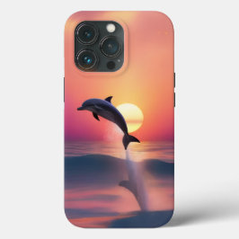FUNDA PARA iPhone 13 PRO DELPIN ANIMALS