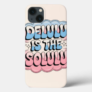 Funda Para iPhone 13 Delulu es el Solulu