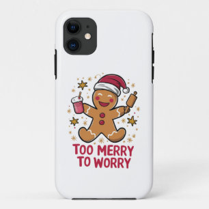 Funda Para iPhone 11 Demasiado Alegre Para Preocuparse Payaso De Jengib