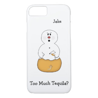 8/7 Demasiado Funda de Tequila Snowman para iPhone 7