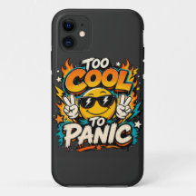 Demasiado genial para entrar en pánico Diseño gráf
