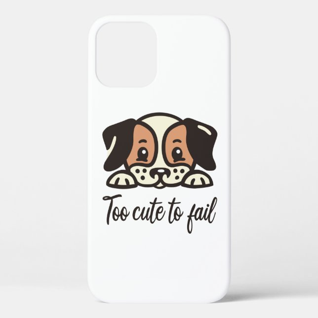 Funda De Case-Mate Para iPhone Demasiado lindo para fallar (Reverso )