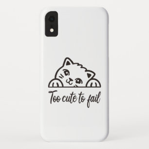 Funda Para iPhone XR Demasiado lindo para fallar