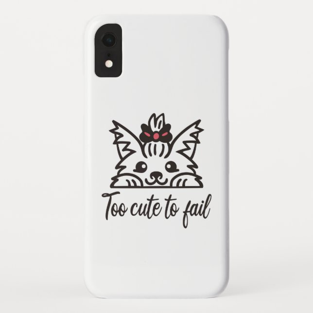 Funda De Case-Mate Para iPhone Demasiado lindo para fallar (Reverso)