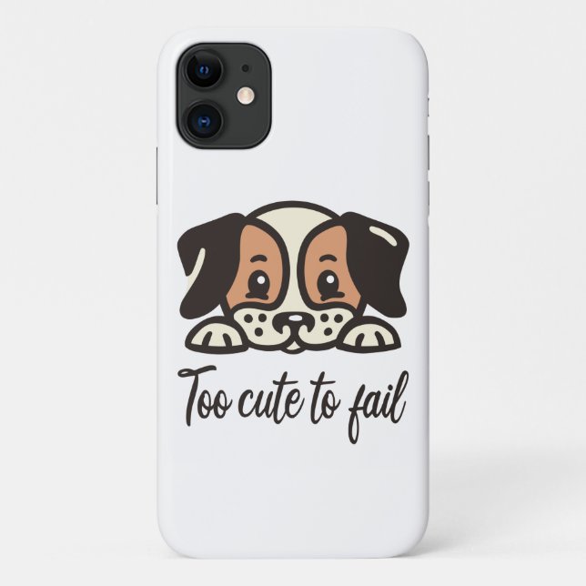 Funda De Case-Mate Para iPhone Demasiado lindo para fallar (Reverso)