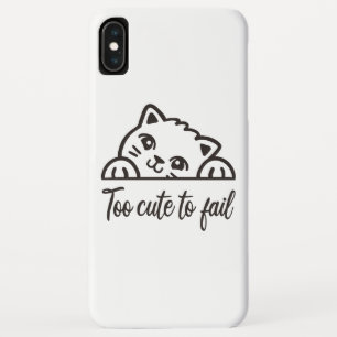 Funda Para iPhone XS Max Demasiado lindo para fallar