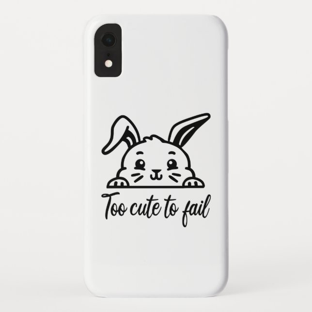 Funda De Case-Mate Para iPhone Demasiado lindo para fallar (Reverso)