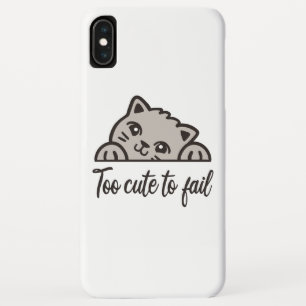 Funda Para iPhone XS Max Demasiado lindo para fallar