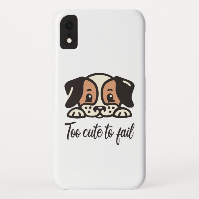 Funda De Case-Mate Para iPhone Demasiado lindo para fallar (Reverso)