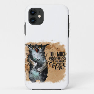 Funda Para iPhone 11 Demasiado lunes