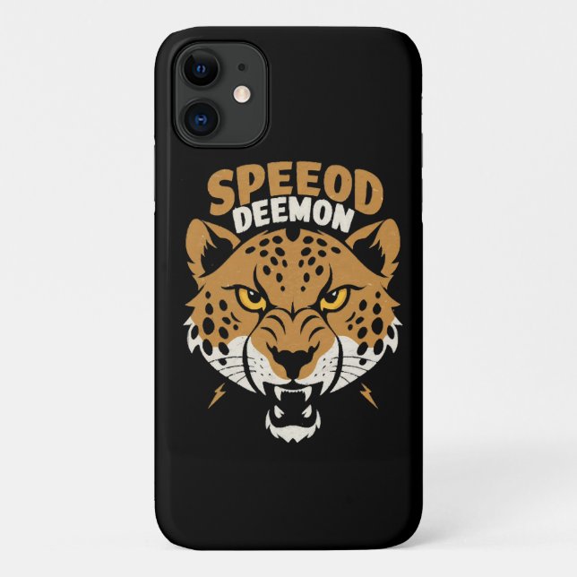 Funda De Case-Mate Para iPhone Demonio de la Velocidad (Reverso)