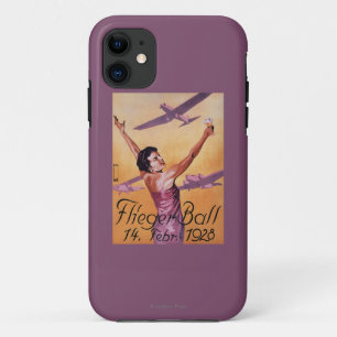 Funda Para iPhone 11 Demostración de la aviación en el poster del pro