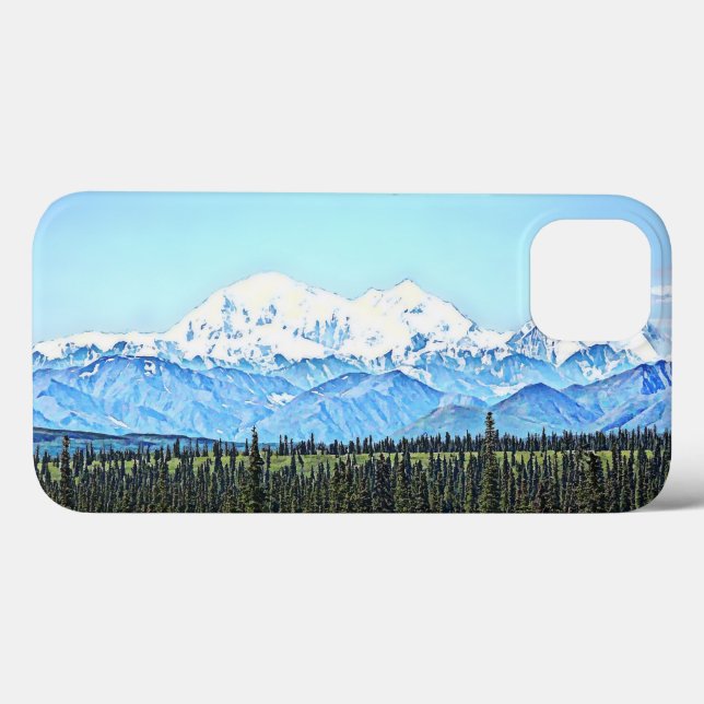Funda De Case-Mate Para iPhone Denali (Monte McKinley) (Reverso (Horizontal))