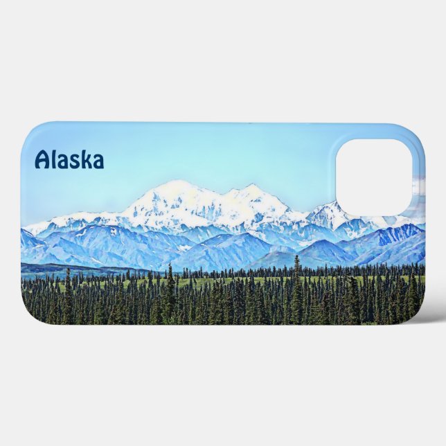 Funda De Case-Mate Para iPhone Denali (Monte McKinley) (Reverso (Horizontal))