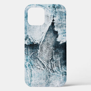 Funda Para iPhone 12 denim moreno